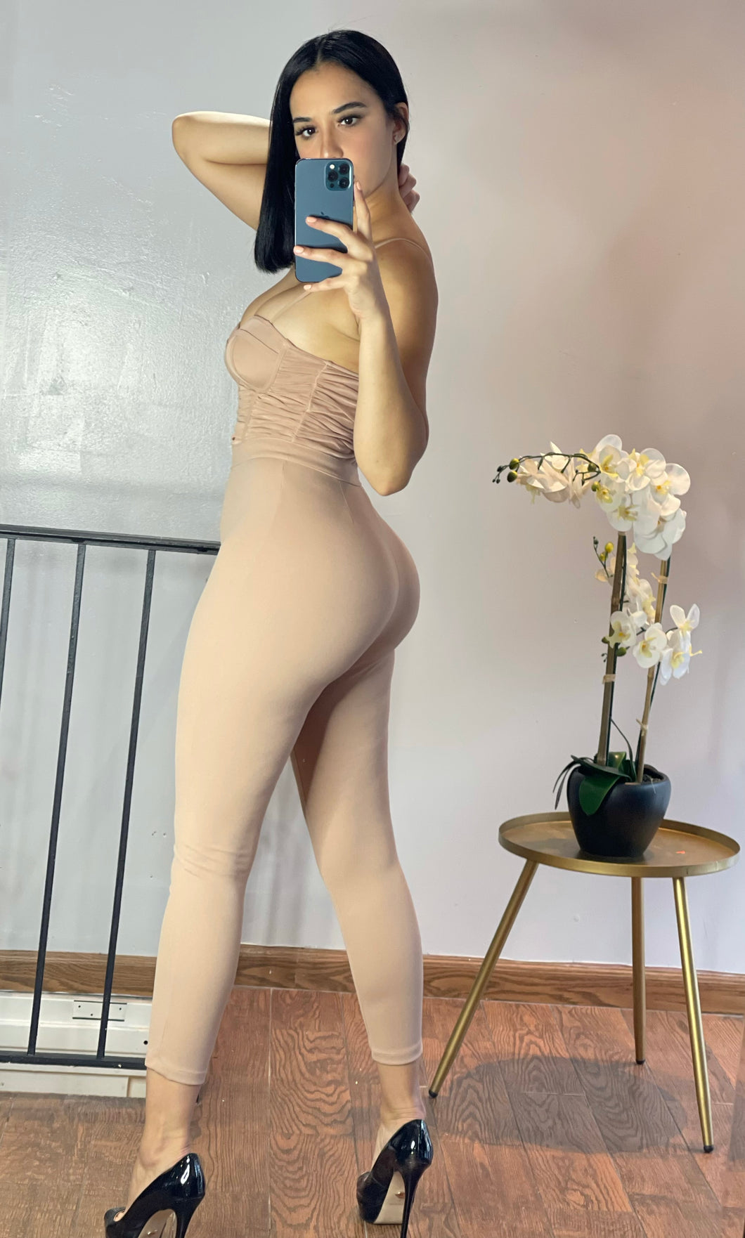 Nude Jumpsuit